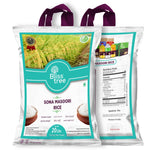 sona masoori rice - semi-polished/single-polished, from karnataka - 20lb